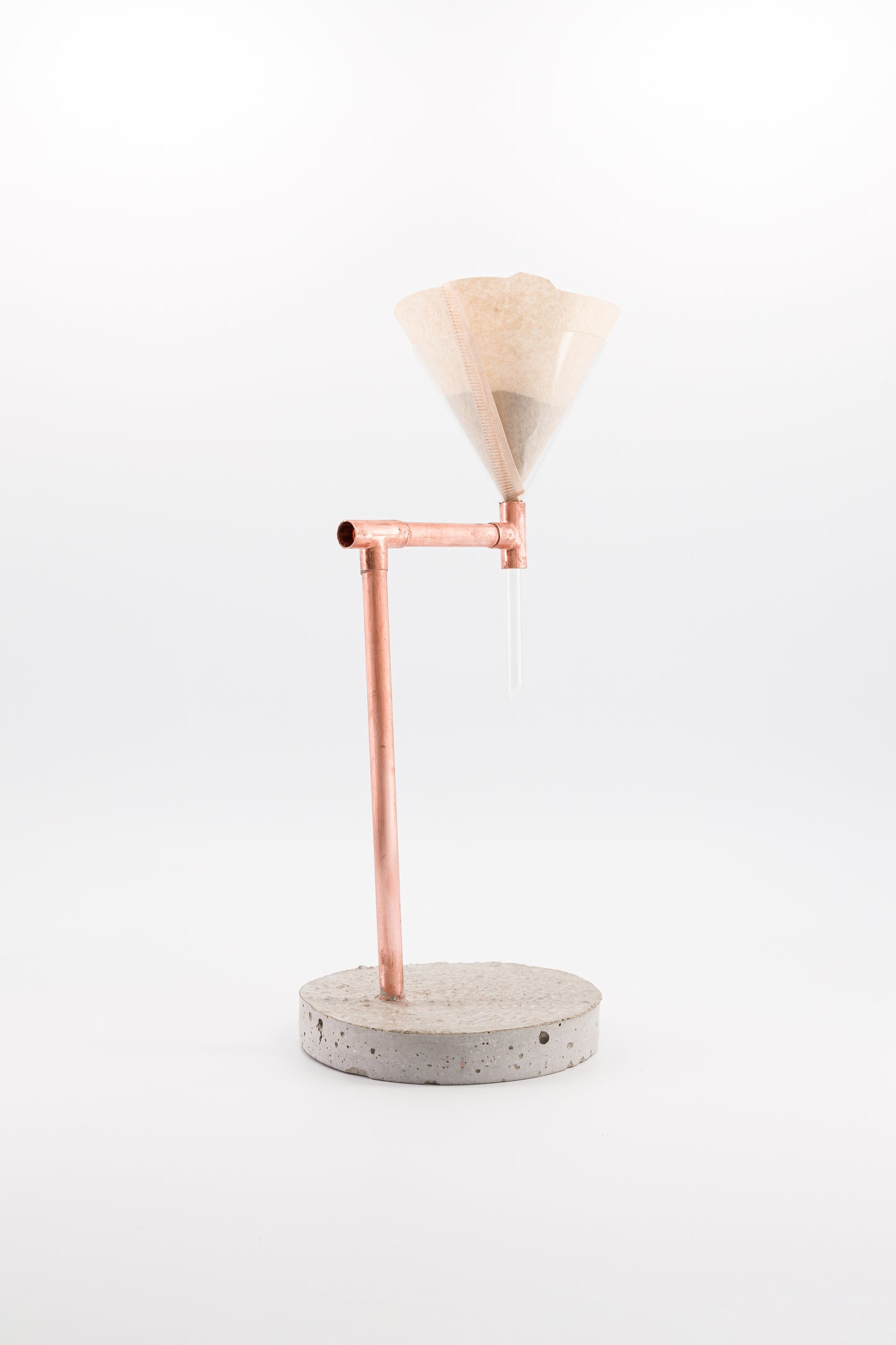 Cafetière Artisanale en Béton Recyclé - Cabé - Design Eco-Responsable et Durable