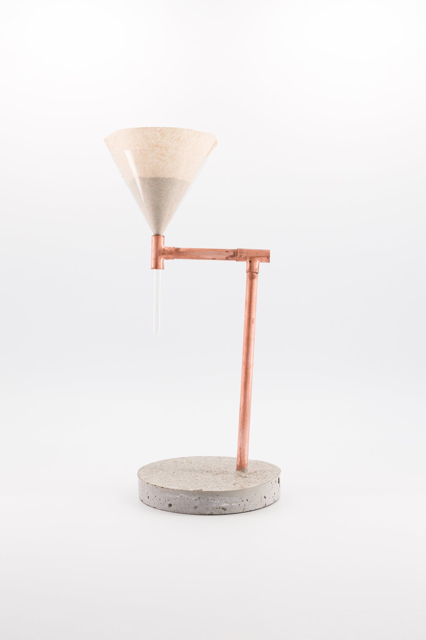 Cafetière Artisanale en Béton Recyclé - Cabé - Design Eco-Responsable et Durable